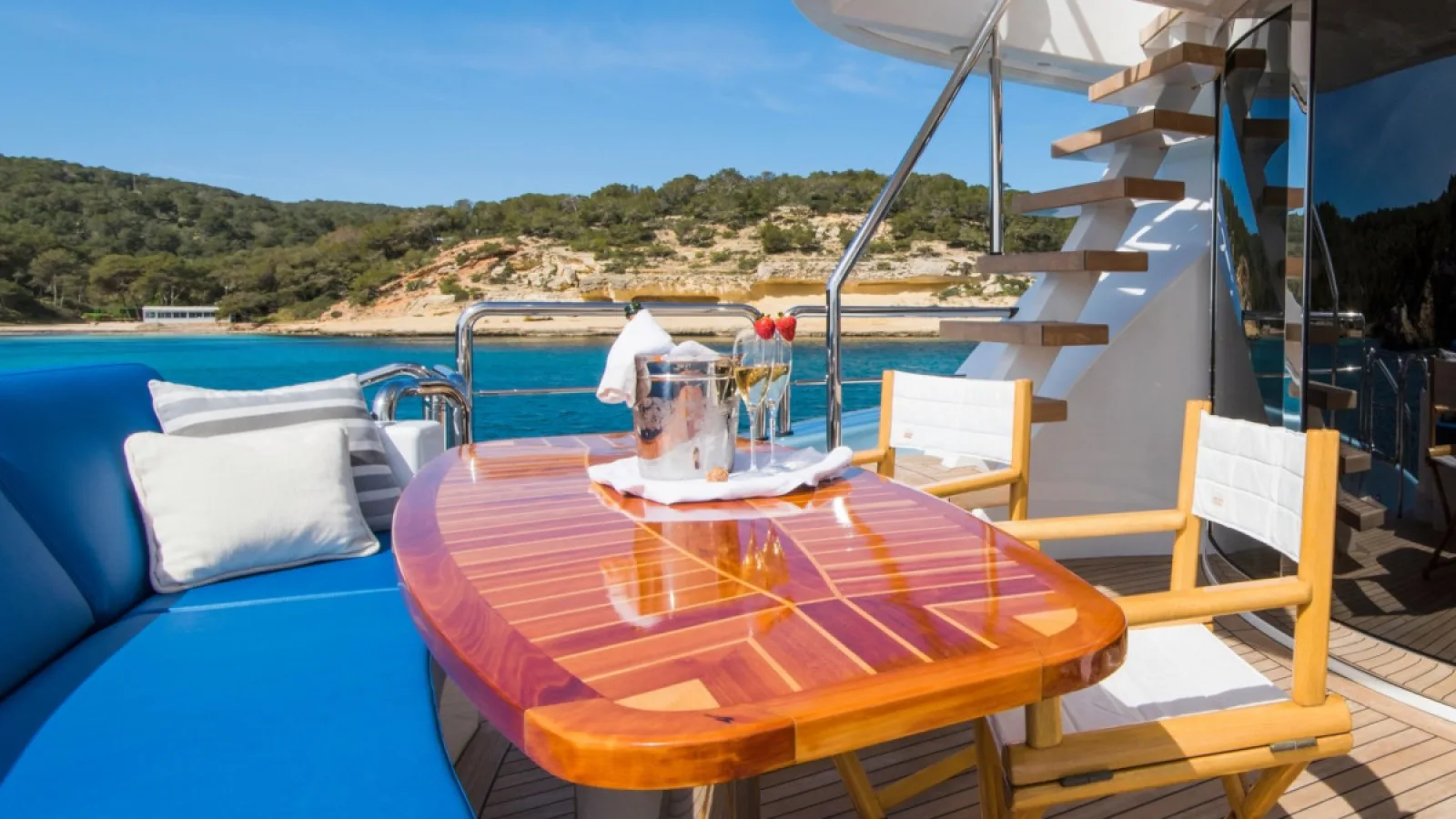Bestboats EVOLUTION YACHTS Benita Blue – VIP Yacht Charter Mallorca