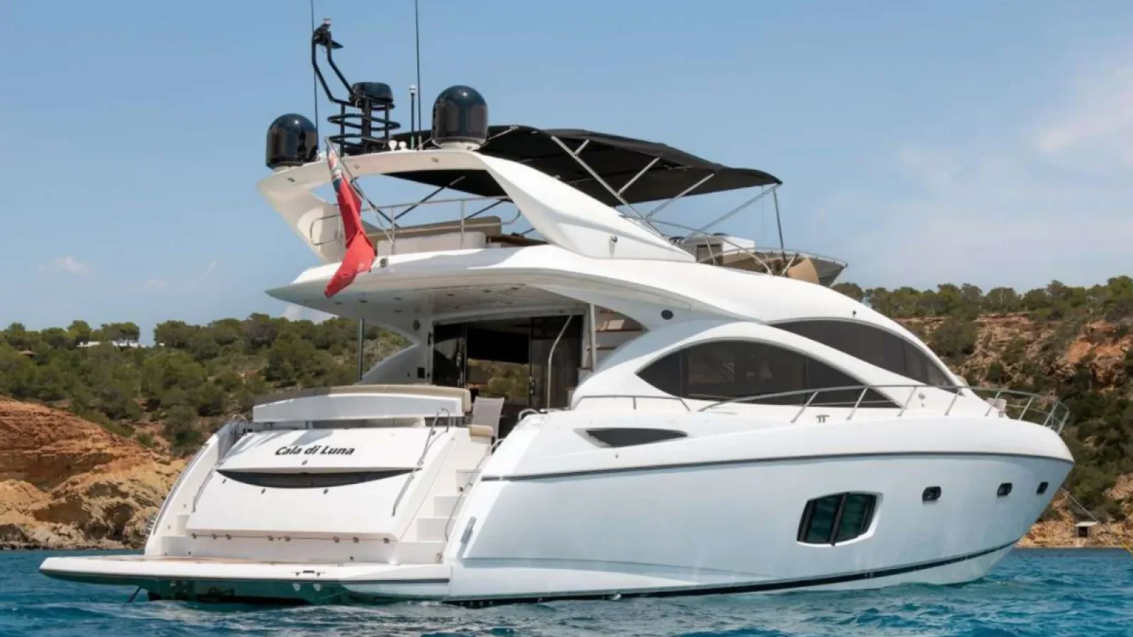 Bestboats SUNSEEKER MANHATTAN 70 CALA DI LUNA – Rent Boat Mallorca