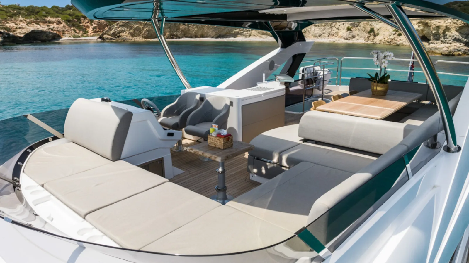Bestboats SUNSEEKER 76 Saasha – Luxusyacht mieten Mallorca