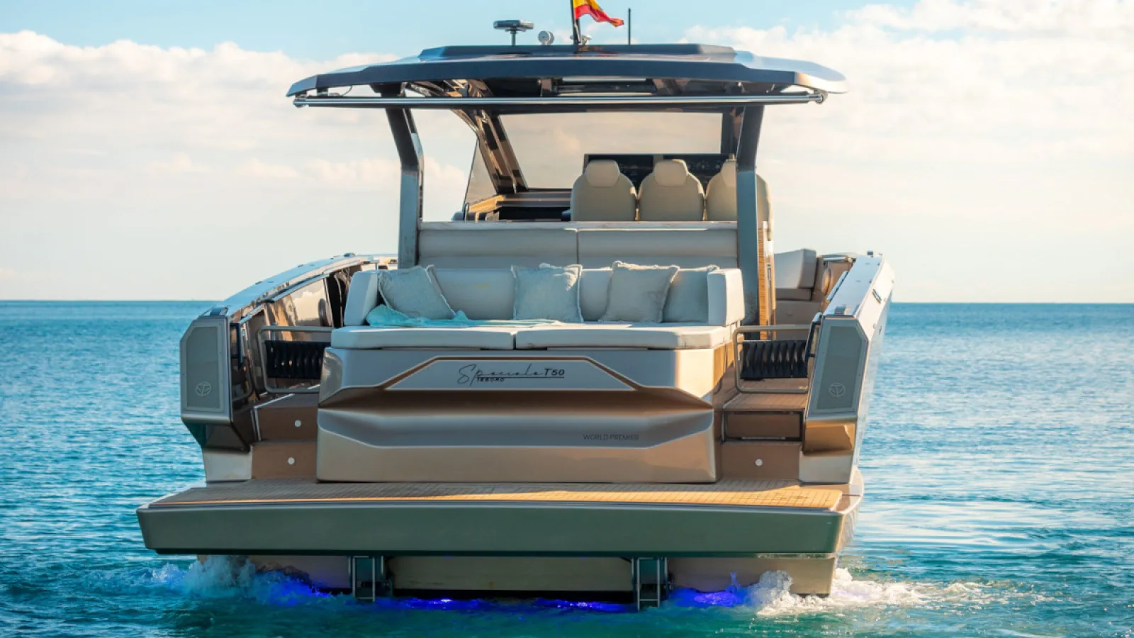 Bestboats TESORO T50 SPECIALE GOLDFINGER – Rent Boat Mallorca