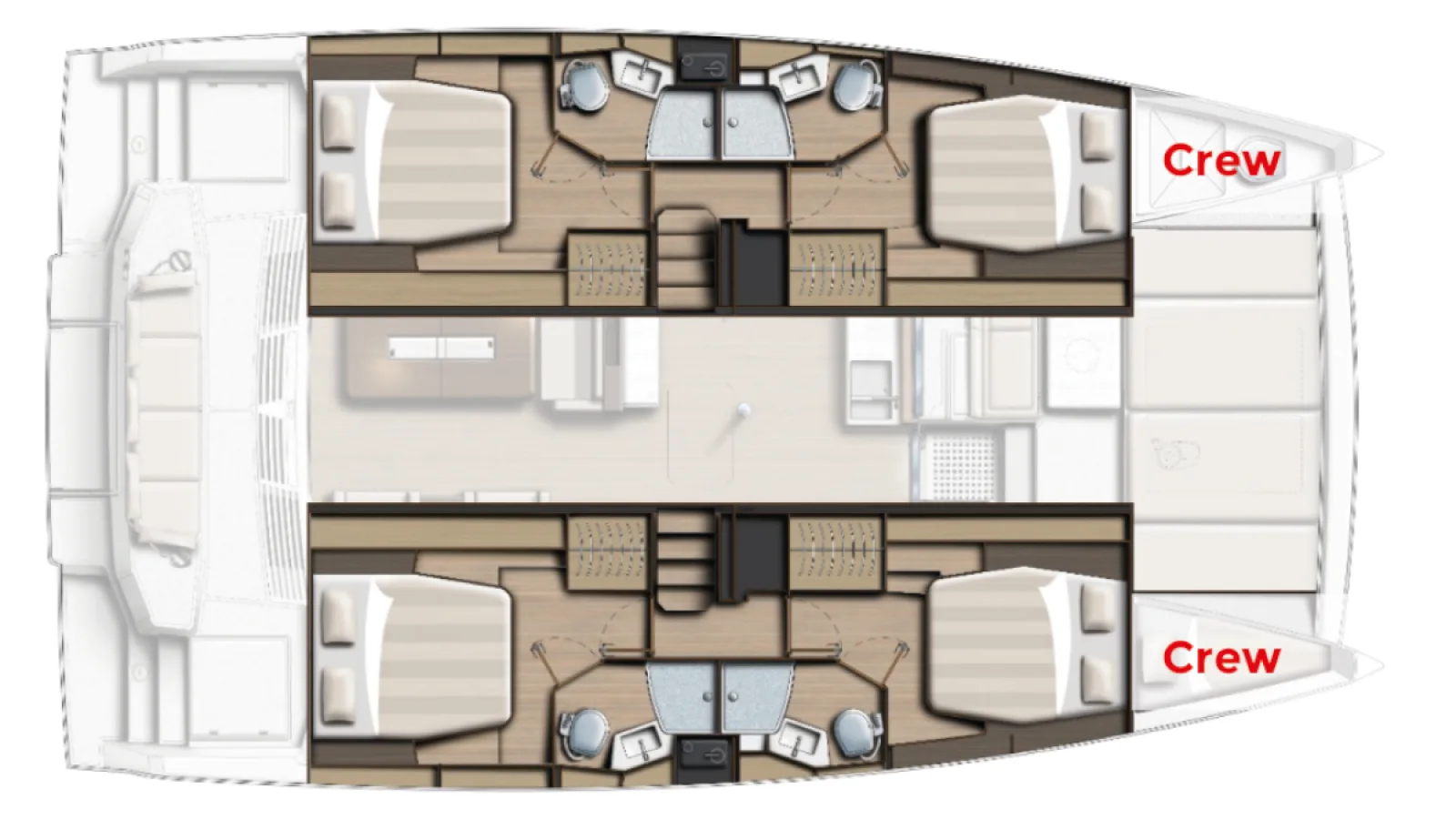 Bestboats BALI 4.4 OPENSPACE Knowker – Katamaran mieten Mallorca