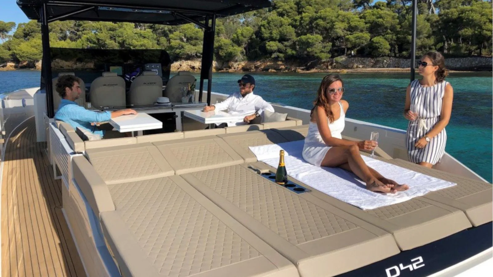 Bestboats DE ANTONIO YACHTS D42 OPEN Shiraz – Yacht Charter Mallorca