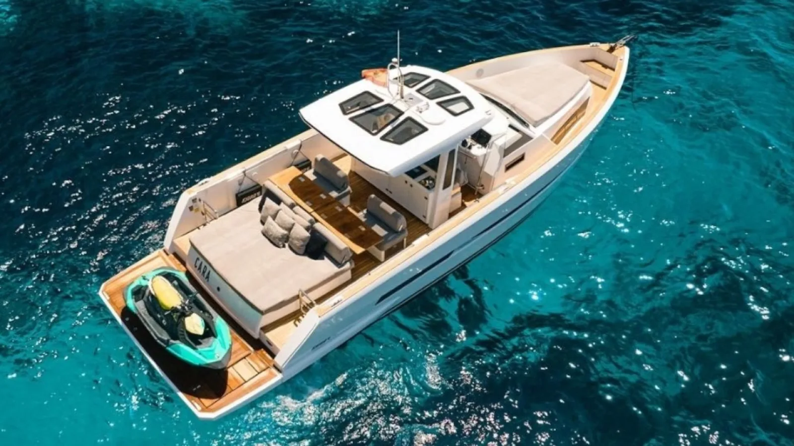 Bestboats FJORD 44 OPEN CARA – Motor Yacht Rental Mallorca