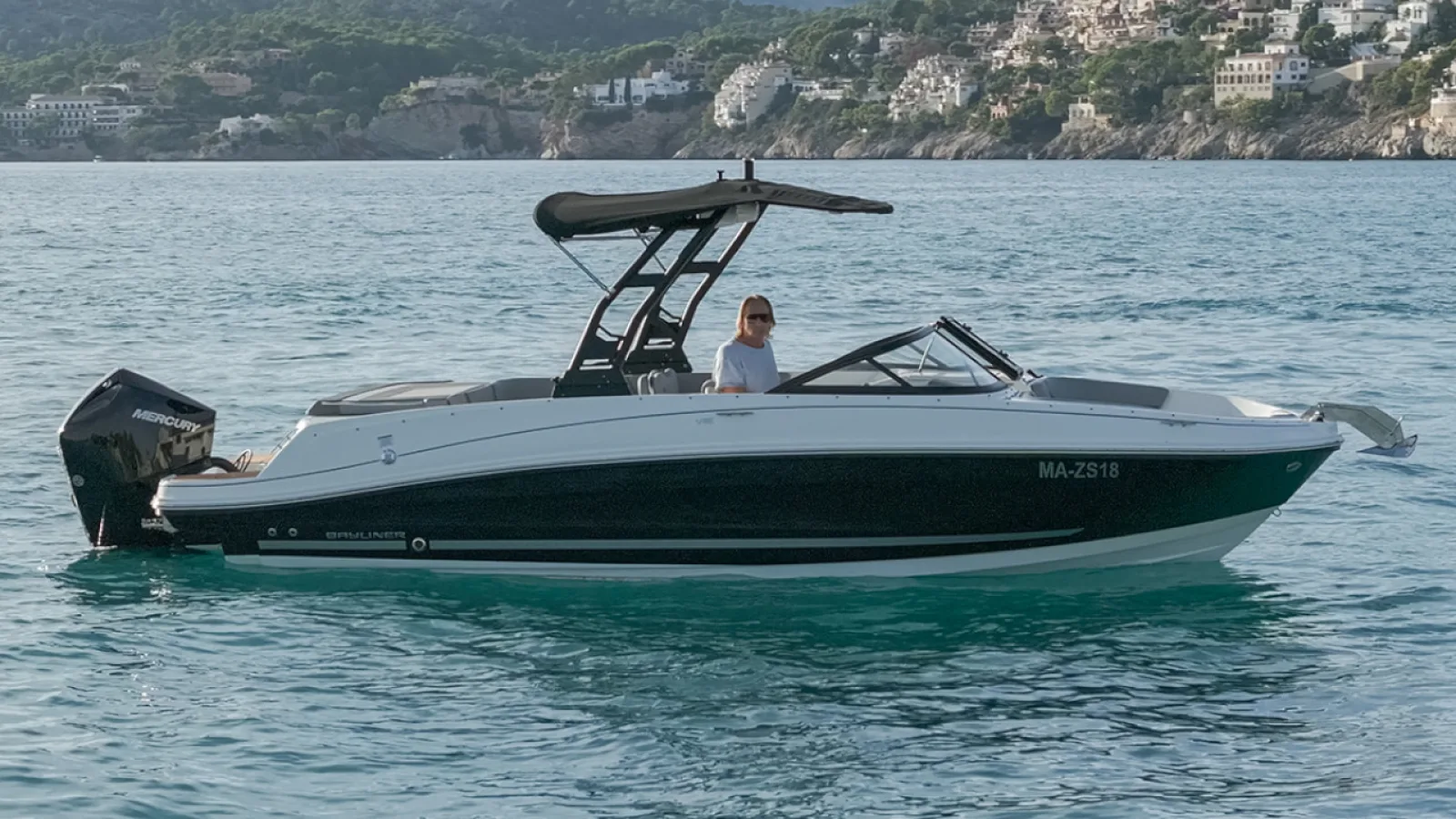 Bestboats BAYLINER VR6 BOWRIDER OB SUGAR III – Boat For Sale Mallorca