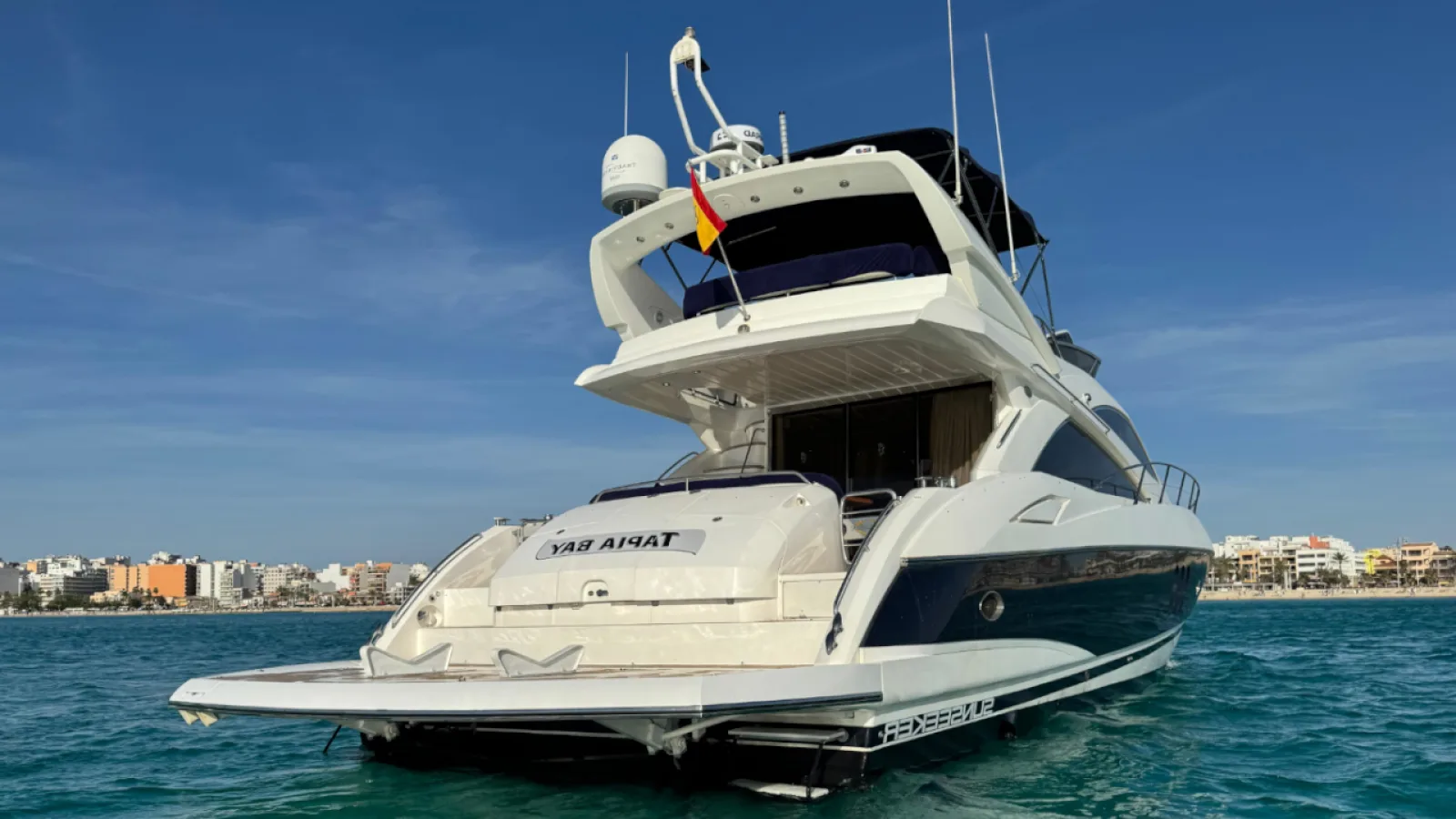 Bestboats SUNSEEKER MANHATTAN 66 TAPIA BAY – Rent Boat Mallorca