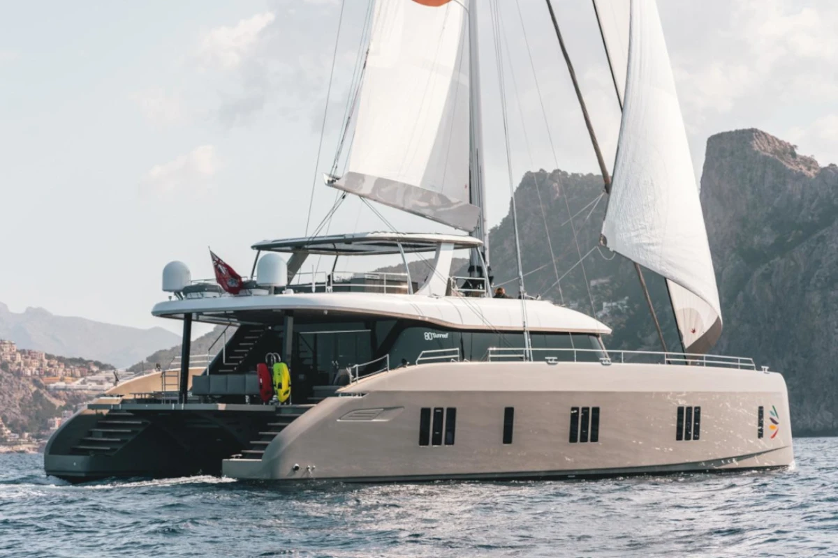 SUNREEF 80 Viva la vida - Alquiler in Port Adriano