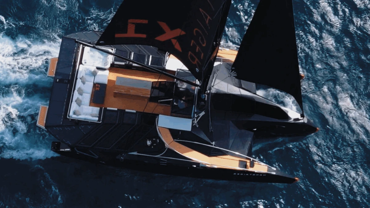 HANSTAIGER TRIMARAN X1 – Alquiler Catamaran | Charter Catamaran Mallorca – Bestboats Yacht Charter