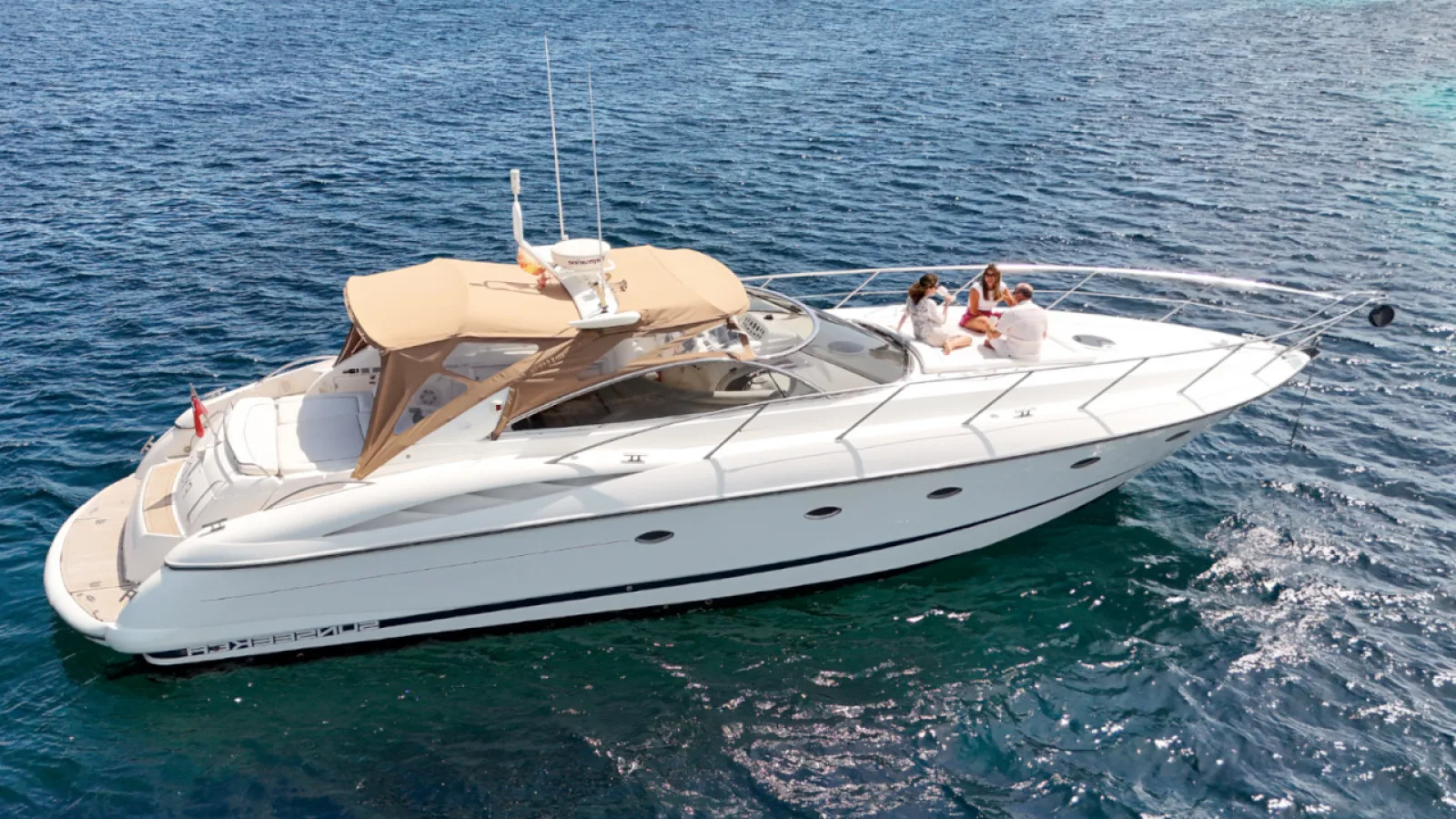 Bestboats SUNSEEKER CAMARGUE 50 PYLOS – Motor Yacht Charter Mallorca