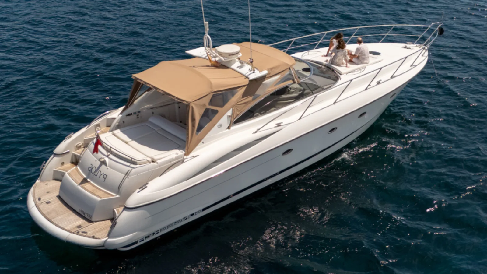 Bestboats SUNSEEKER CAMARGUE 50 PYLOS – Motor Yacht Charter Mallorca