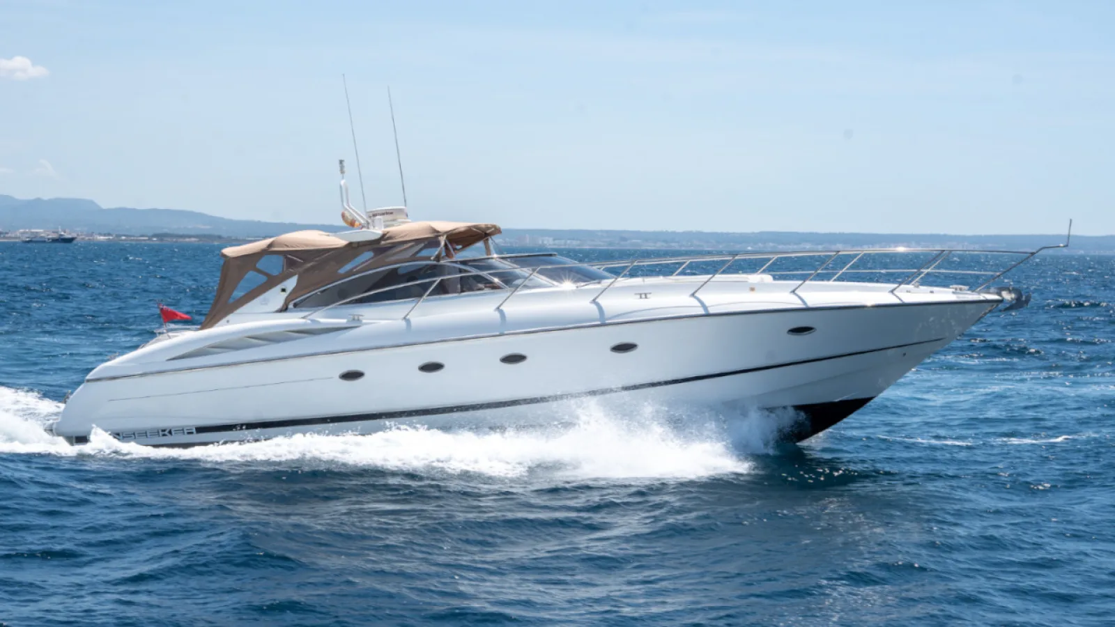 Bestboats SUNSEEKER CAMARGUE 50 PYLOS – Motor Yacht Rental Mallorca