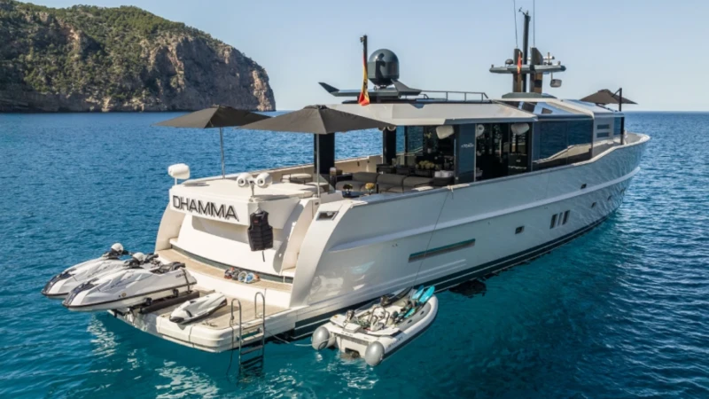 ARCADIA 85 – DHAMMA II DHAMMA II | Alquiler Yate Lujo | Charter Yate Lujo Mallorca | Bestboats