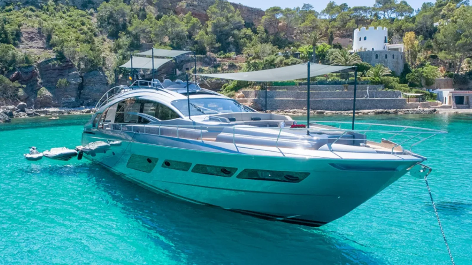 Bestboats PERSHING 8X Beyond – Yachtcharter Mallorca