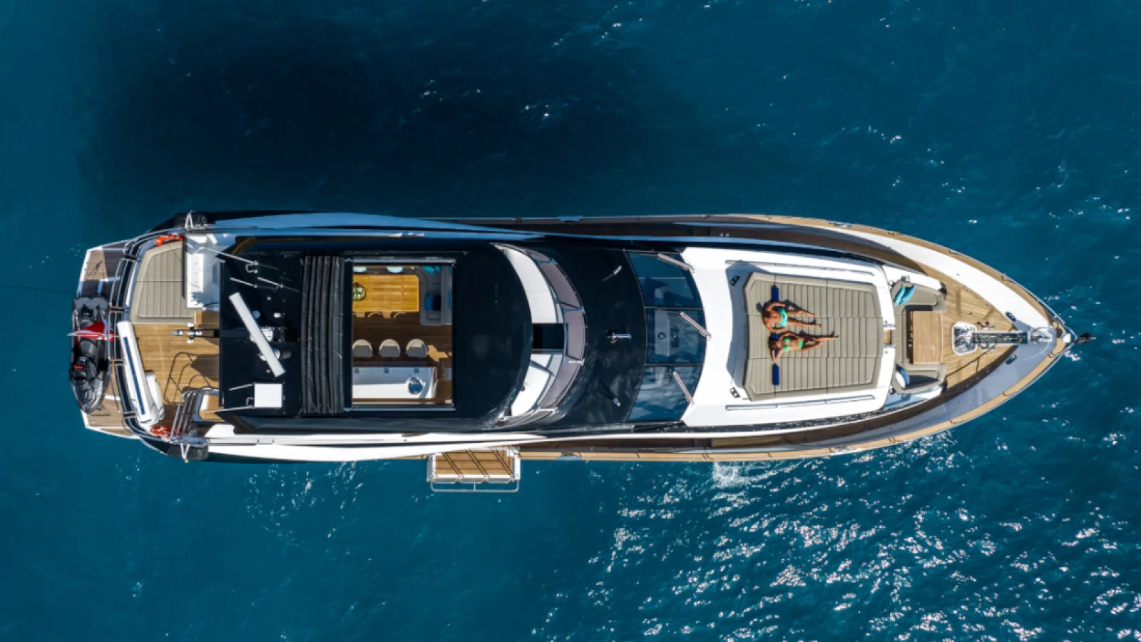 Bestboats SUNSEEKER 95 MEROS BLUE INFINITY ONE – Luxusyacht mieten Mallorca