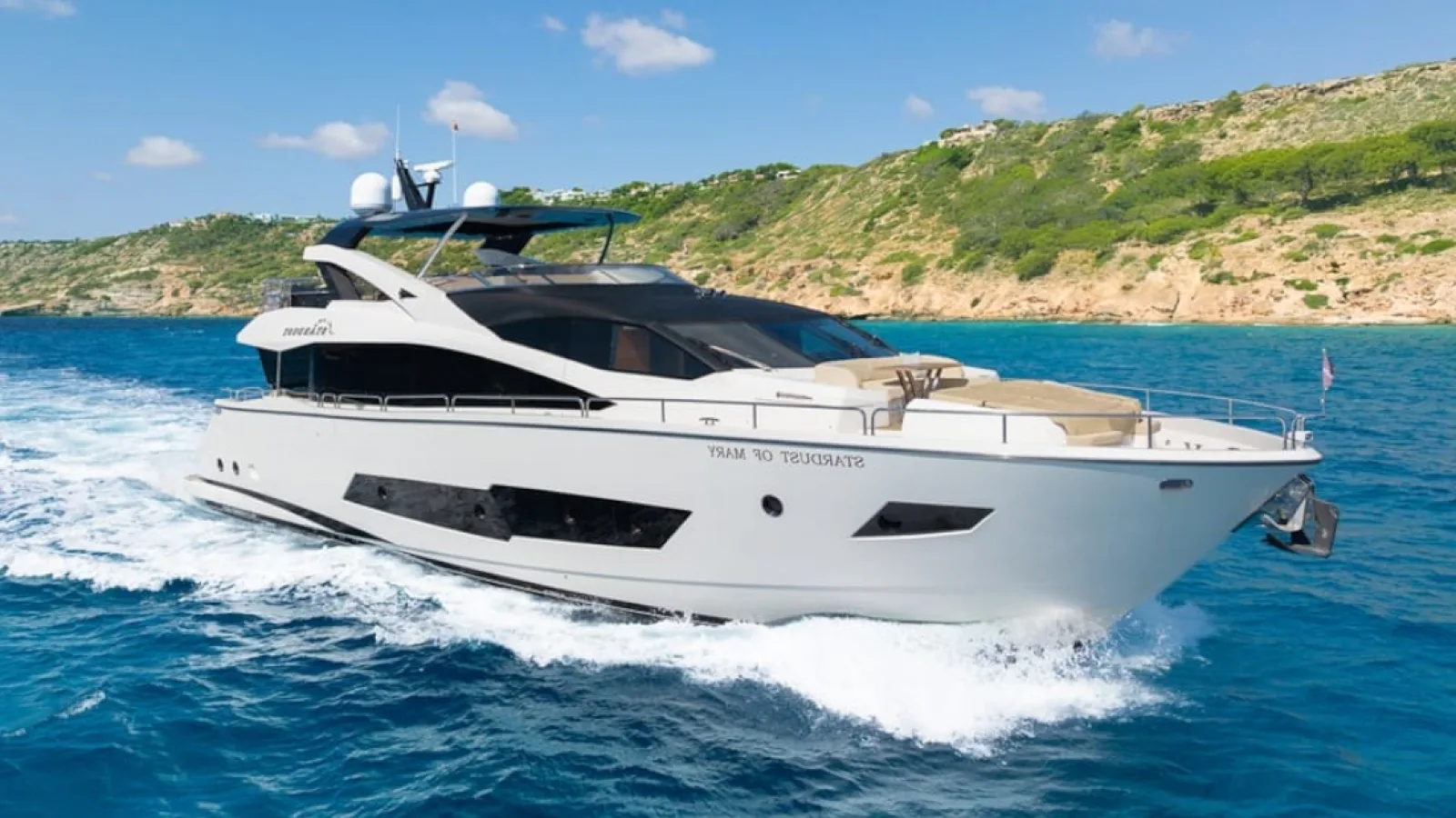 Bestboats SUNSEEKER 86 STARDUST OF MARY – Luxus Yachtcharter Mallorca