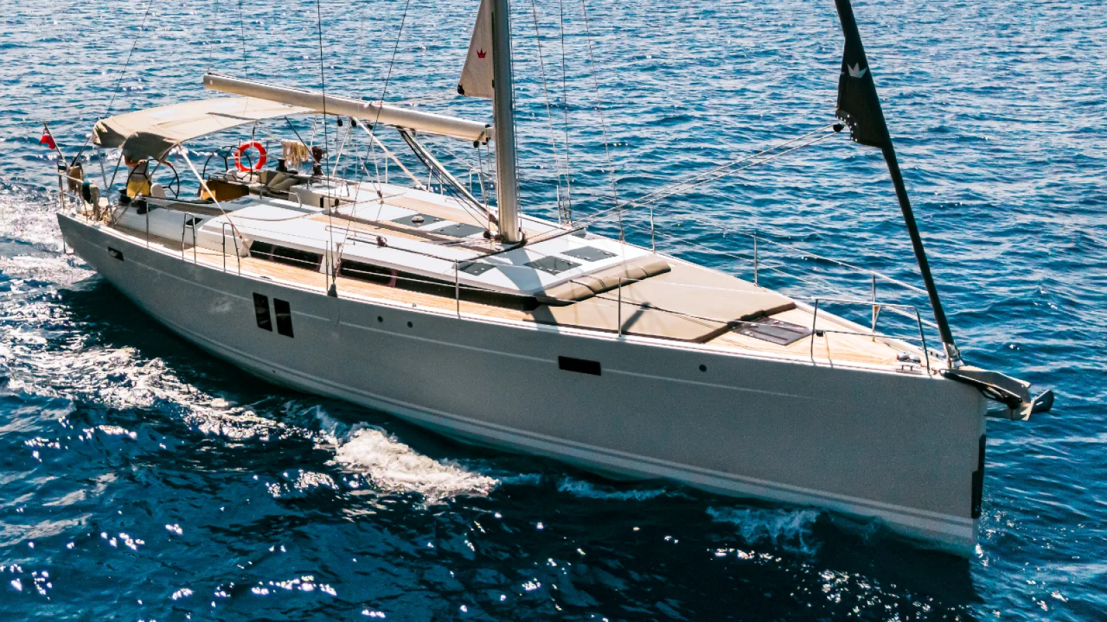 Bestboats HANSE 495 VESPER – Segelboot chartern Mallorca