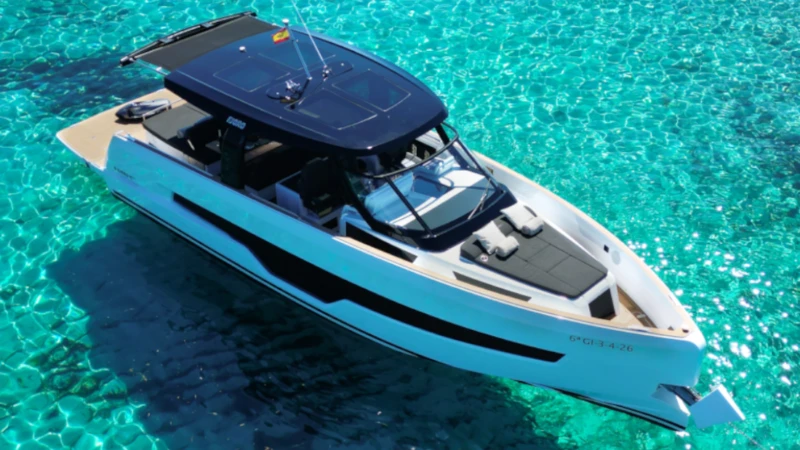 FJORD 41 XL – GO FREE GO FREE | Alquiler Barco Motor | Alquiler Lancha Mallorca | Bestboats
