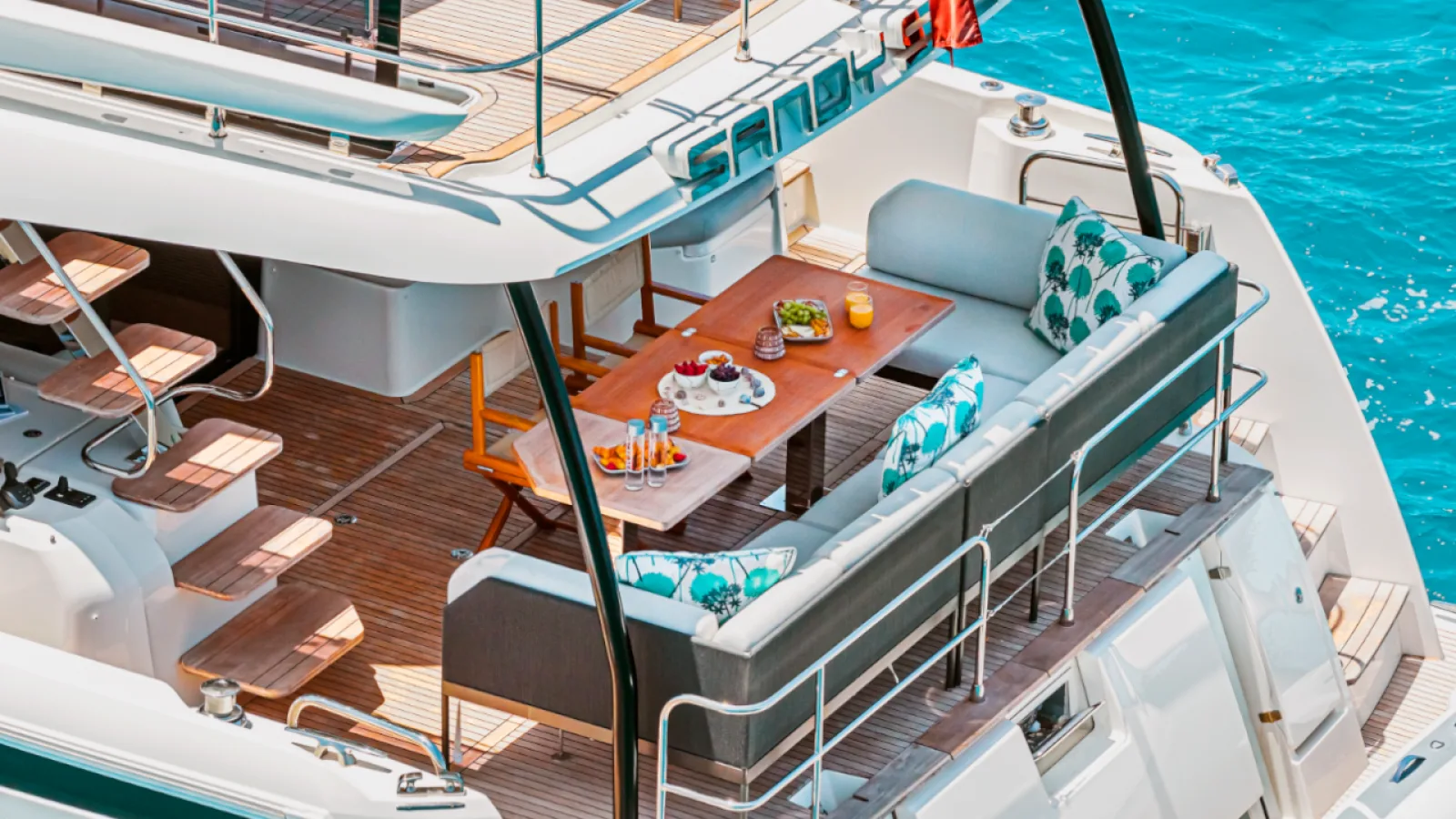 Bestboats PRESTIGE M48 SANDY SHORE – Katamaran chartern Mallorca